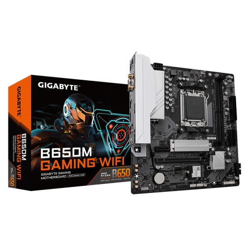 Gigabyte B650M Gaming WiFi AMD AM5 DDR5 Gaming Motherboard