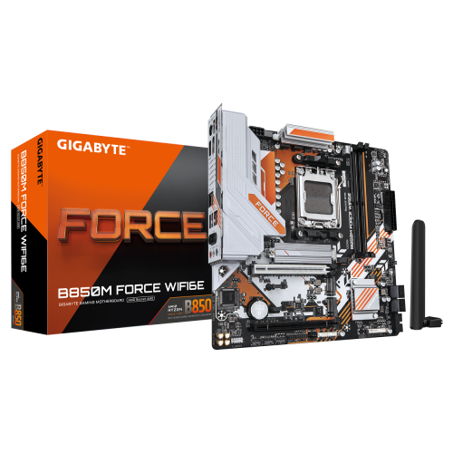 Gigabyte B850M FORCE WIFI6E V2 AM5 Micro-ATX Motherboard
