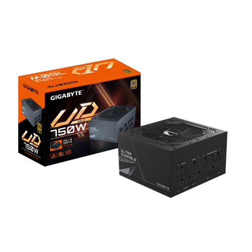 GIGABYTE 750W GP-UD750GM-PG5 80+ Gold Modular Power Supply