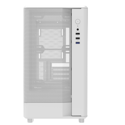 Dark Flash DB330M Mesh M-ATX PC Case White