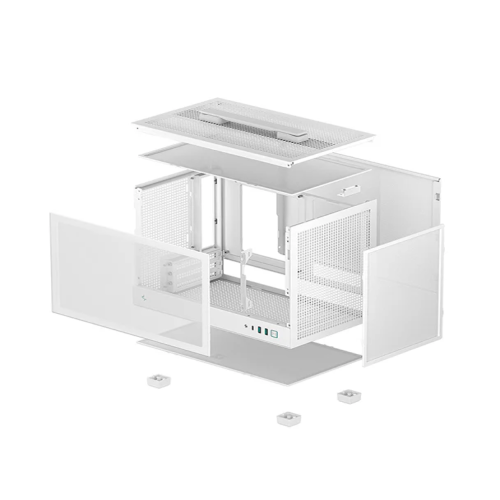 Deepcool CH160 Mini-ITX Mini Tower Cabinet PC Case White
