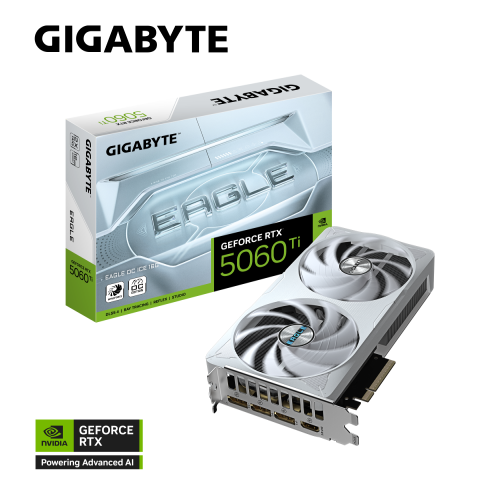 Gigabyte GeForce RTX 5060 Ti Eagle OC Ice 16GB GDDR7 Graphics Card