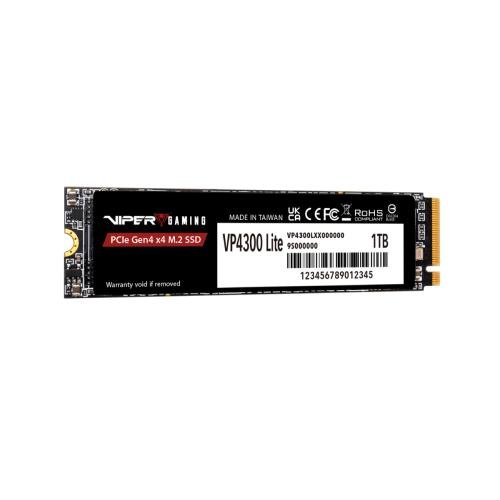 PATRIOT Viper VP4300 Lite 1TB M.2 2280 PCIe Gen4 SSD