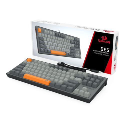 Redragon K611-GGO Bes Wired USB Mechanical Gaming Keyboard