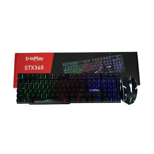 INPLAY STX360 KEYBOARD MOUSE COMBO – BLACK