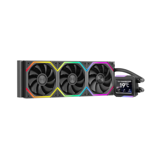 Jungle Leopard AstroShel V2G CPU AIO Cooler 2.8-inch Smart Display Black ARGB 360mm