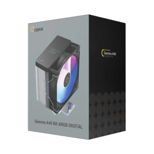 Ocypus Gamma A40 ARGB Digital CPU Cooler (black)