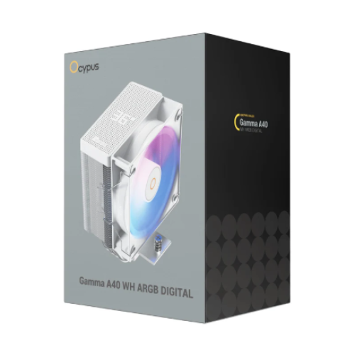 Ocypus Gamma A40 ARGB Digital CPU Cooler (white)